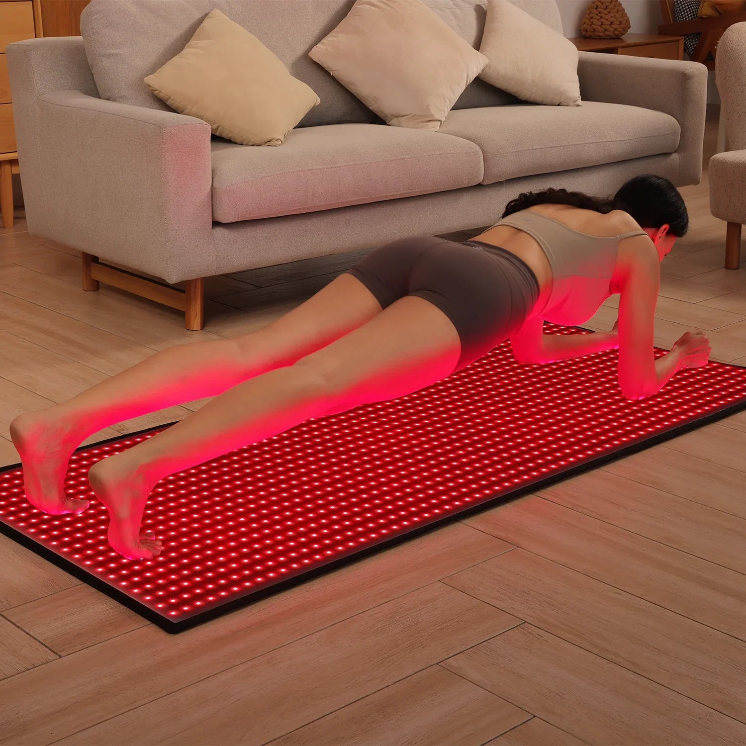 Tapete de Terapia con Luz Roja