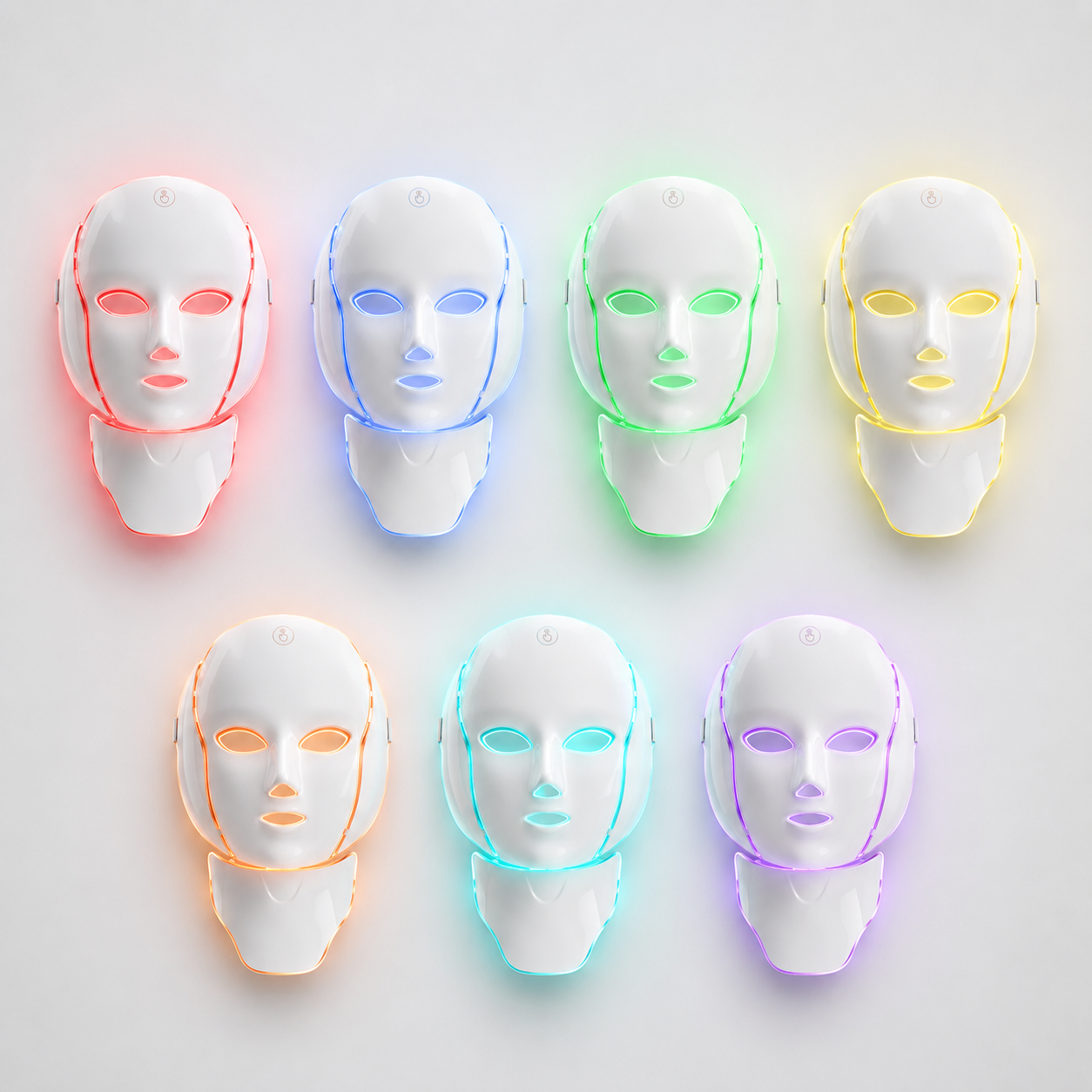 PhotoMed Lumina Mascarilla LED de Fotorrejuvenecimiento 7 Colores