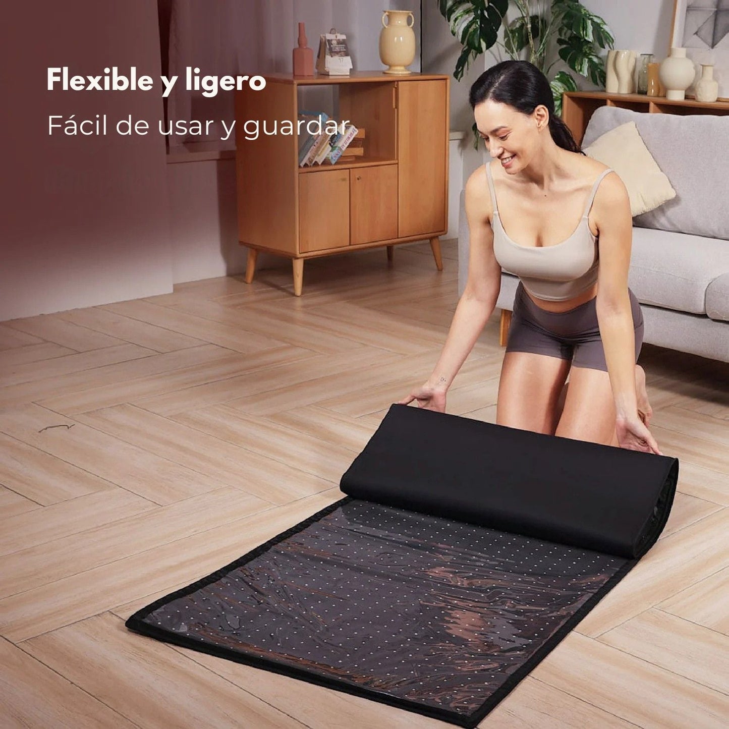 Tapete de Terapia con Luz Roja
