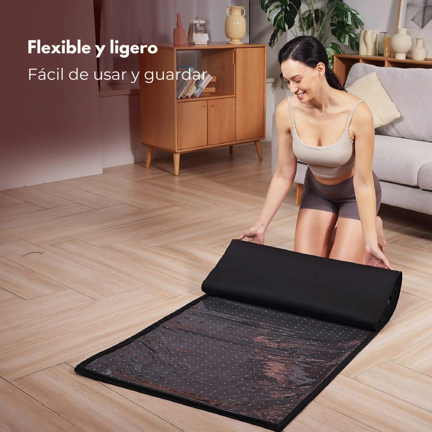 Tapete de Terapia con Luz Roja
