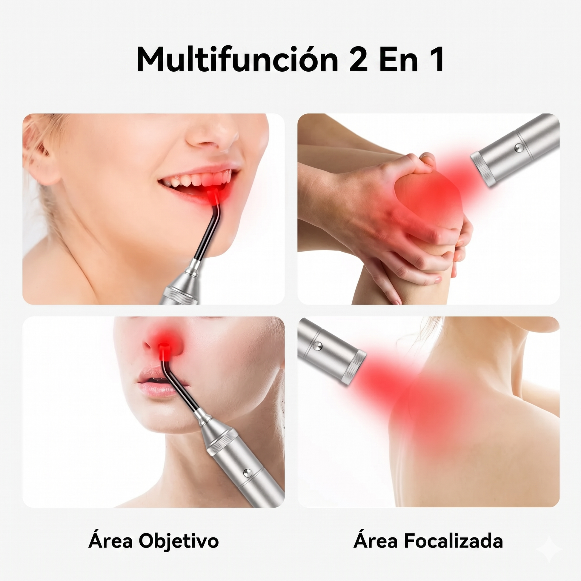 Dispositivo portátil de terapia de luz roja