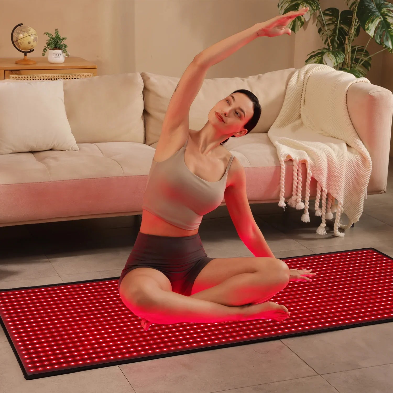 Tapete de Terapia con Luz Roja